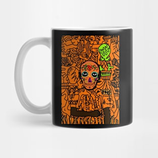 Unique MaleMask NFT with MexicanEye Color Mug